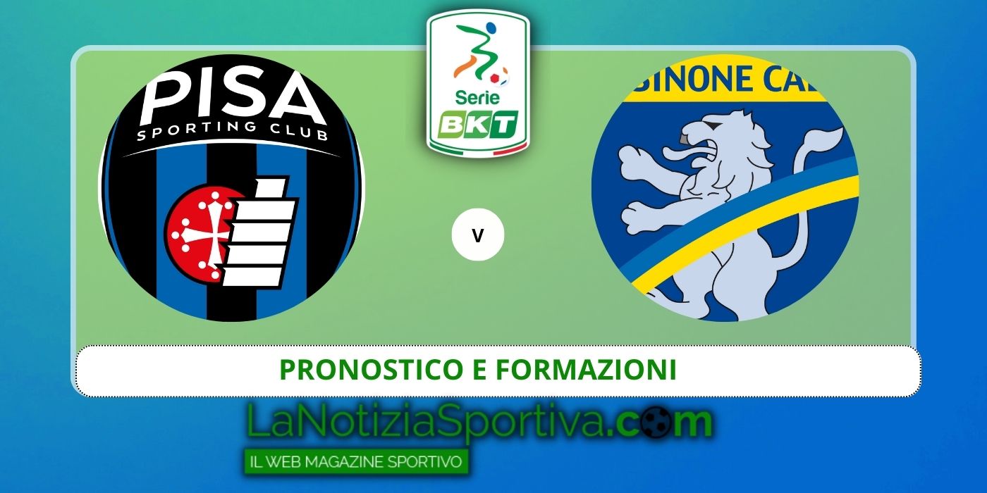 Pisa Frosinone Pronostico E Formazioni Serie B