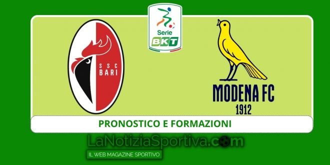 pronostico e formazioni bari-modena