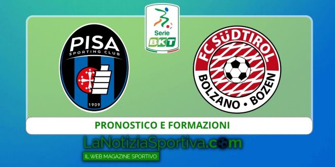 pisa-sudtirol pronostico e formazioni