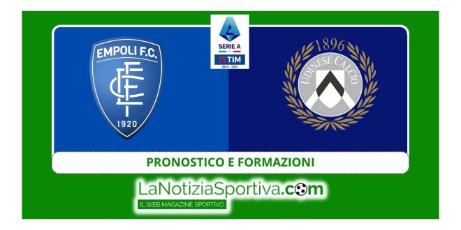 Empoli-Udinese, ottava giornata di Serie A