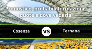 COSENZA-MODENA, LE PROBABILI FORMAZIONI: A CENTROCAMPO BALLOTTAGGIO  PALUMBO-GARGIULO