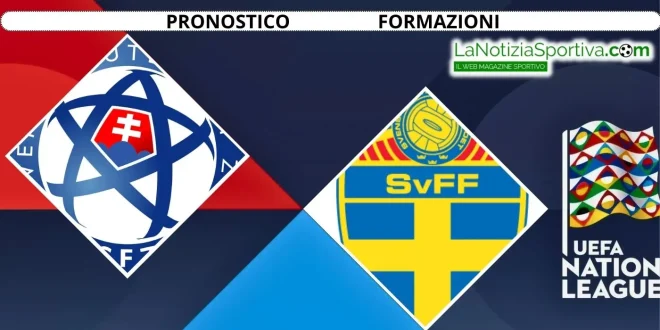 Slovacchia-Svezia Pronostico Nations League