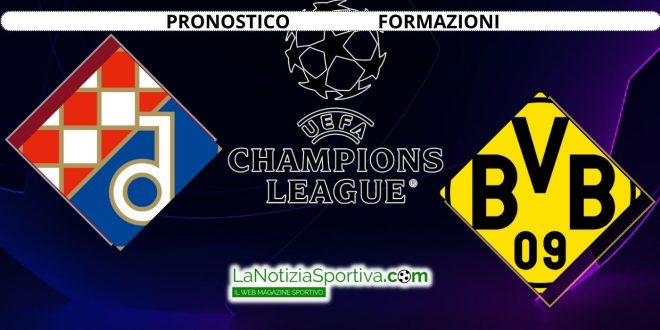 Dinamo Zagabria-BVB Pronostico Champions League